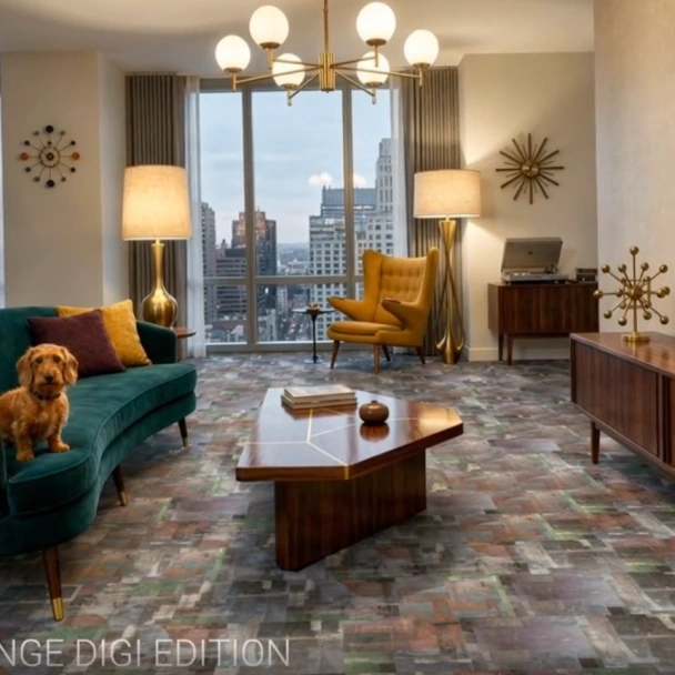ПВХ-плитка Art Vinyl LOUNGE DIGI EDITION PAUL DJ TARKETT